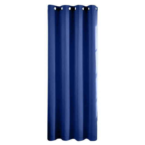 Leodye 1PCS Curtain Panels for Bedroom,thermal Insulated Grommet Top Blackout Draperies and Drapes-63 Inch W X 52 Inch L