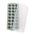 thumbnail image 1 of Leodye 1PCS Cute Paw Silicone Ice Cube Mold - Easy-release Ice Tray with Lid, Holiday Gift -9.2*3.9in, 1 of 6