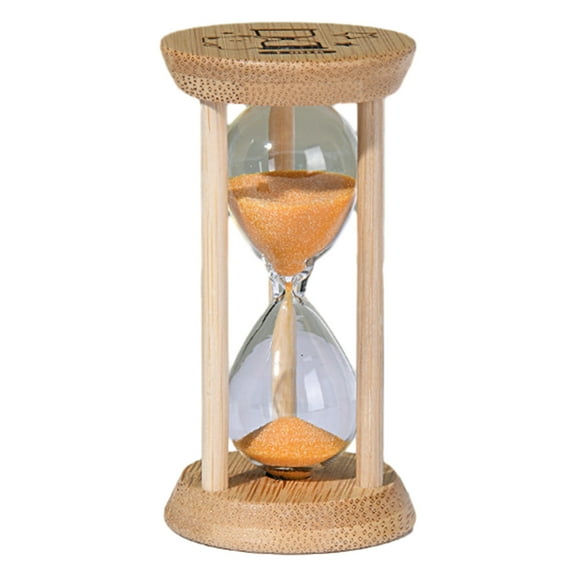 Leodye 1PCS Decorative Hourglass Timer - Sand Clock for Tooth Brushing/Cooking/Baking, Table Ornament Gift
