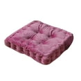 thumbnail image 1 of Leodye 1PCS Degrees of Comfort Square Large Pillows Seating for Adults, Tufted Corduroy Floor Cushions for Living Room Tatami -15.75*15.75*3.54in, 1 of 6