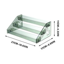 Leodye 1PCS Desktop Display Organizer - Functional Storage Tool for Home & office, Keeps Spaces Neat -10*6*4IN
