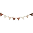 thumbnail image 1 of Leodye 1PCS Double-layer Cotton Flag Banner Colorful Festive Party Decor Birthday Kindergarten Camping Hanging Flag -8.53FT, 1 of 4