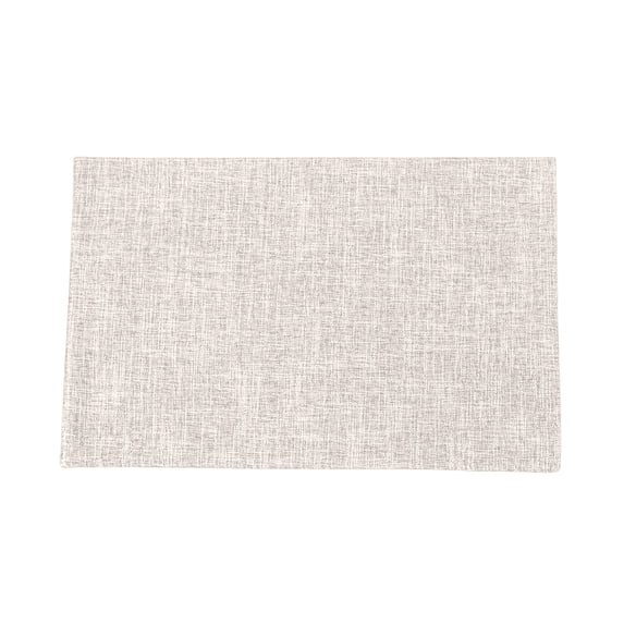 Leodye 1PCS Double-sided Leather Western Table Runner & Placemat Heat-resistant Stylish Home Dining Insulating Table Mat -11.81x18.11in