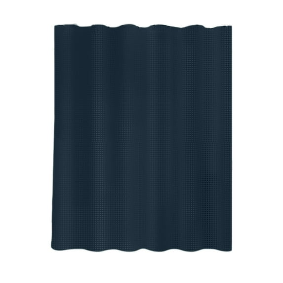 Leodye 1PCS Double-sided Solid Color Polka Dot Shower Curtain - Waterproof Bathroom Curtain with Grommets -84×72.04inch