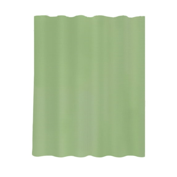 Leodye 1PCS Double-sided Solid Color Polka Dot Shower Curtain - Waterproof Bathroom Curtain with Grommets -84×72.04inch