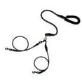thumbnail image 1 of Leodye 1PCS Dual Leash - O-Tangle2 Design with Padded Handle, 2 Detachable Splitters & Heavy-Duty Clips-4.76 ft, 1 of 1