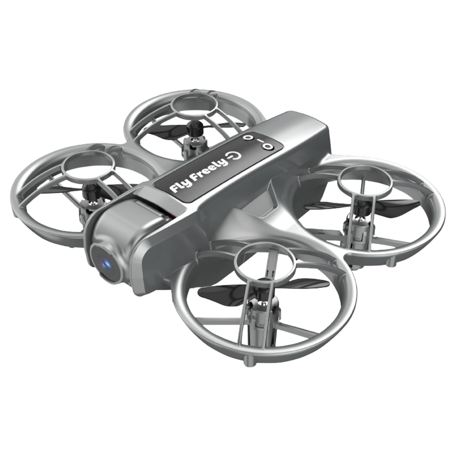 Leodye 1PCS Dual-camera RC Drone Toy Altitude Hold Headless Mode Speed Adjustment Design Boys Holiday Gift Accessory -5.51x4.52x1.96in