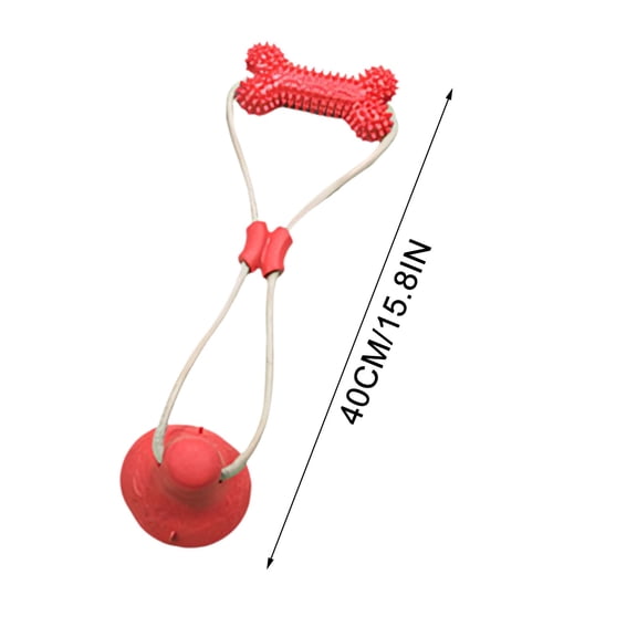 Leodye 1PCS Durable Pet Molar Toy - Mentally Stimulating Chew Toy for Aggressive Chewers -15.8IN
