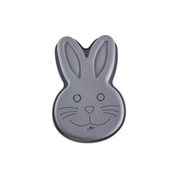 Leodye 1PCS Easter Bunny Shaped Cake Mould, Baking Pan for Holiday and Birthday Party Cake, Festive Baking Tool -11.61 x 7.87 x 2.08 in