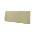 thumbnail image 1 of Leodye 1PCS Easy-Going Stretch Bed Headboard Cover,Small Square Jacquard Headboard Slipcover, Dustproof Bed Head Cover for Bedroom-59.05x27.55in, 1 of 9