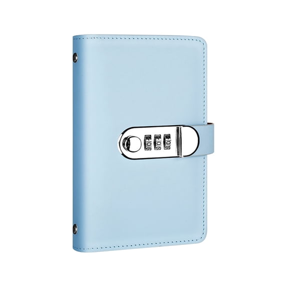 Leodye 1PCS Envelope Savings Binder Budget Planner Cash Storage Home/office Easy Money Saving Binder with Envelopes -4.3*6.8IN