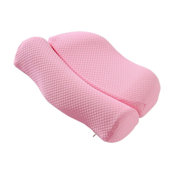 Leodye 1PCS Ergonomic Memory Foam Neck Pillow - Cylindrical Bolster Pillow, Cervical Support for Neck/Back Pain Relief -20.47*13.77*4.33 in