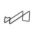 thumbnail image 1 of Leodye 1PCS European Style Wall Mounted Iron Wine Rack Stylish Design Restaurant Home Kitchen Wine Bottle Display Rack -7.09*2.95*2.36in, 1 of 6