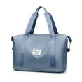 thumbnail image 1 of Leodye 1PCS Expandable Large Capacity Gym Duffle Bag - Unisex Sports & Weekend Travel Tote -16.14×8.26×11.02In, 1 of 7