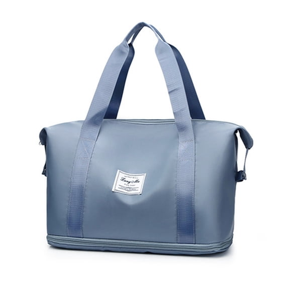 Leodye 1PCS Expandable Large Capacity Gym Duffle Bag - Unisex Sports & Weekend Travel Tote -16.14×8.26×11.02In