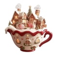 thumbnail image 1 of Leodye 1PCS Exquisite Acrylic House Ornaments - Hanging Christmas Tree Decor, Festive Home Accent -3.15*2.9IN, 1 of 3