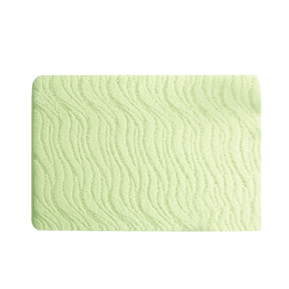 Leodye 1PCS Extra Thick Microfiber Striped Door Mat Water-absorbent Non-slip Home Kitchen Bathroom Entryway Foot Mat -16x23.62in