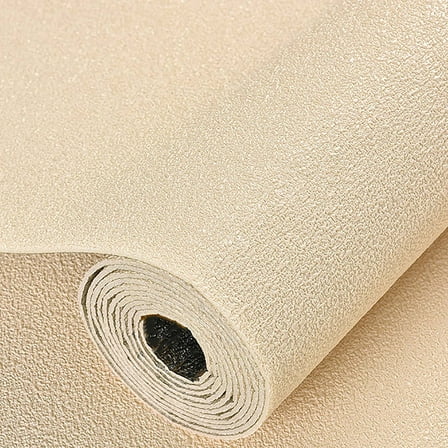 Leodye 1PCS Extra Thick Peel and Stick Wallpaper for Textured Walls Textured Wallpaper Self Adhesive Foam Wall Paper for Bathroom Bedroom Living Room Wall -19.7*110.2IN