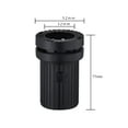 thumbnail image 1 of Leodye 1PCS Faucet Base Fixing Nut - Cold/Hot Basin Fastener, Prevents Loosening (Bathroom Installation Part) -2.17×2.17×3.03IN, 1 of 3
