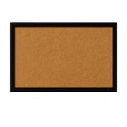 Leodye 1PCS Felt Bulletin Board with Black Border, Come with Push Pins, Wall Mount Notice Board for Home and office -23.62 x 1 5.74 x 0.35 in