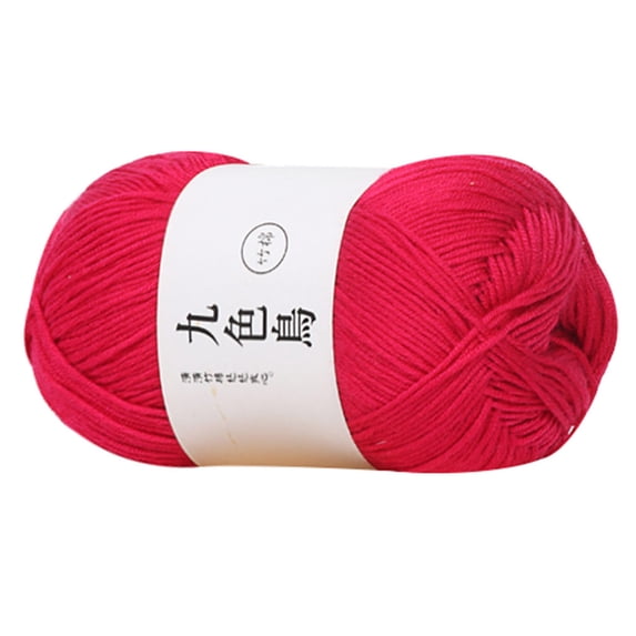 Leodye 1PCS Fine Wool Crochet Yarn - for Line Hand-Knitted In Wool Scarf Line Fine Wool