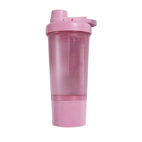 Leodye 1PCS Fitness Shaker Cup, Leakproof Handheld Design, Portable Protein Powder Mixing Mug for Gym Sports -9.45x2.76x2.76 in