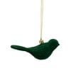 thumbnail image 1 of Leodye 1PCS Flocked Bird Shaped Christmas Hanging Ornaments, Delicate Lightweight Pendant for Xmas Tree Home Holiday Scene Decor -4.53IN, 1 of 6