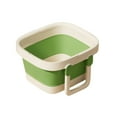 thumbnail image 1 of Leodye 1PCS Foldable Over Foot Bath Bucket, Portable Lightweight, Multifunctional Massage Foot Basin for Autumn Winter Home Use -13.4x8.3x9.4 inch, 1 of 5