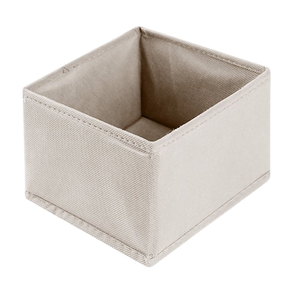 Leodye 1PCS Foldable Storage Box , Durable Handle Design for Clothes Quilt Household Sundries Packing -5.51x5.51x4.72in
