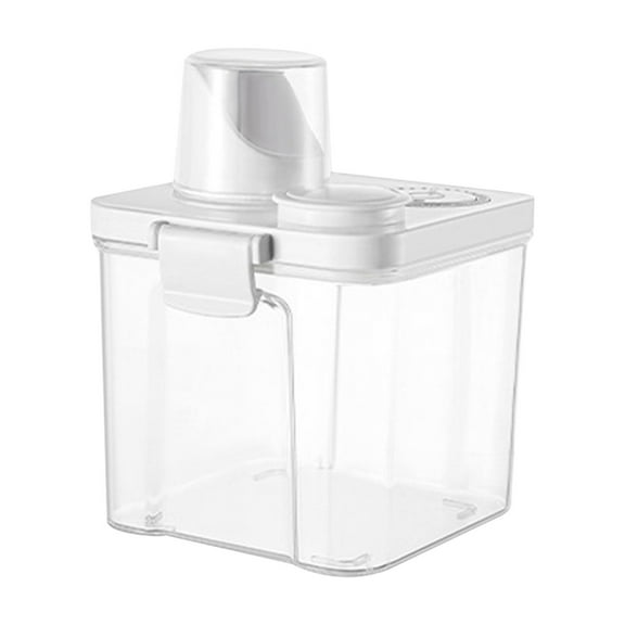 Leodye 1PCS Food-Grade Five Grain Storage Box - Sealed Container for Flour/Rice, Insect-Proof Kitchen Organizer -3.54×3.54×5.31IN