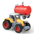 thumbnail image 1 of Leodye 1PCS Friction Powered Farmer Tractor Toy, Mini Construction Vehicle, Educational Farm Truck Gift, 1 of 7