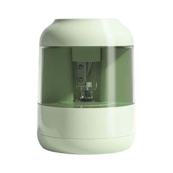 Leodye 1PCS Fully Automatic Electric Pencil Sharpener, Auto Blade Sharpening, Refine Pencil Tips, for Home Classroom Stationery Use -3.74 * 2.95 * 2.95 in
