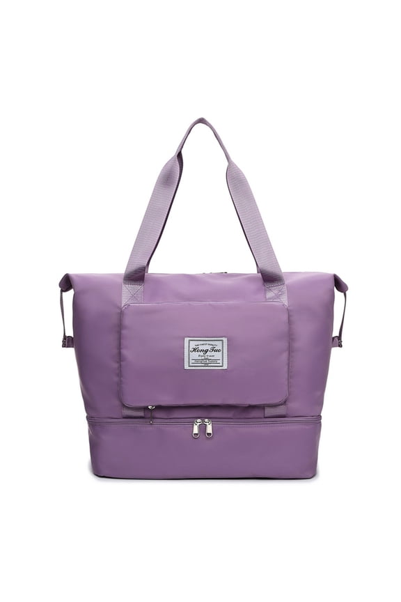 1PCS Gym Bag with Separate Shoe Compartment - Unisex Large Capacity Sports/Travel Tote -15.74x9.05x14.17in