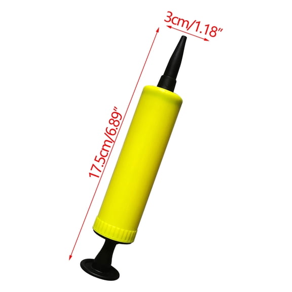 Leodye 1PCS Hand Air Pump for Balloons ,Portable Manual Balloon Pump, Mini Hand Pump for Inflatables, Pool Floats, Party Garlands, Exercise and Yoga Balls