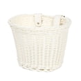thumbnail image 1 of Leodye 1PCS Hand Woven Bike Basket Front Handlebar Detachable Bicycle Basket for Cycling and Outdoor -8.3*5.9*5.9IN, 1 of 5