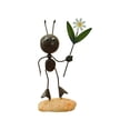 thumbnail image 1 of Leodye 1PCS Handcrafted Resin & Iron Ant Figurine Unique Creative Home Decor Living Room Bedroom Study Gift Ornament -5.11x 2.36 x 1.57 in, 1 of 8