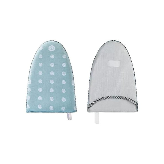 Leodye 1PCS Handheld Mini Ironing Board Heat-resistant Cover Portable Home Travel Clothing Ironing Pad -9.84x6.69in