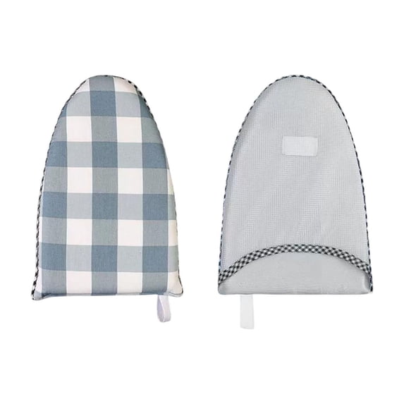 Leodye 1PCS Handheld Mini Ironing Board Heat-resistant Cover Portable Home Travel Clothing Ironing Pad -9.84x6.69in