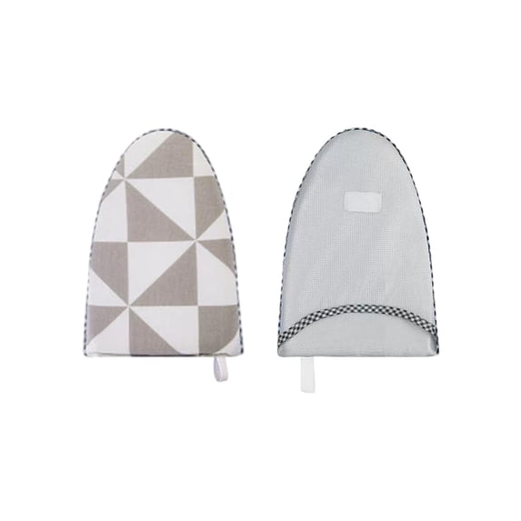 Leodye 1PCS Handheld Mini Ironing Board Heat-resistant Cover Portable Home Travel Clothing Ironing Pad -9.84x6.69in