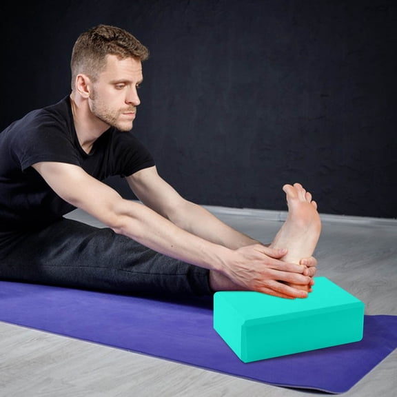 Leodye 1PCS High-Density EVA Yoga Foam Brick - for Stretching, Pilates & Dance