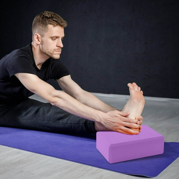 Leodye 1PCS High-Density EVA Yoga Foam Brick - for Stretching, Pilates & Dance