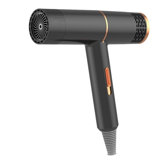 Leodye 1PCS High-power Hair Dryer with Hot Wind Comb Versatile Portable Home Salon Travel Hair Styling Tool -7.16x7.48in