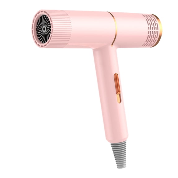 Leodye 1PCS High-power Hair Dryer with Hot Wind Comb Versatile Portable Home Salon Travel Hair Styling Tool -7.16x7.48in