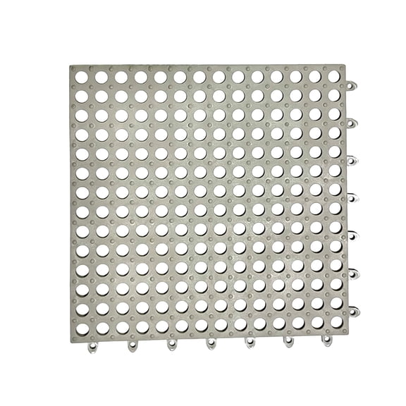 Leodye 1PCS Hollow-out Spliced Bathroom Floor Mat - Non-slip Bath/Pet Foot Mat, Swimming Pool Carpet -11.81*11.81 in