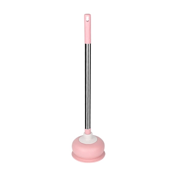 Leodye 1PCS Household Toilet Plunger - Heavy-duty Suction Cup for Toilet Clog Removal - 5.9x20.8in