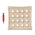 thumbnail image 1 of Leodye 1PCS Inflatable Air Cushion Seat Pad Pressure Relief Design Protect Hip and Waist Comfortable Sitting Cushion for office Chair Car and Home Use -15.74 × 15.74IN, 1 of 6