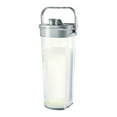 thumbnail image 1 of Leodye 1PCS Insulated Fruit Infuser Pitcher - Large Capacity Handheld, for Fridge Cold Brew Iced Tea/Beverage -11.41x4.25x4.25 inches, 1 of 6