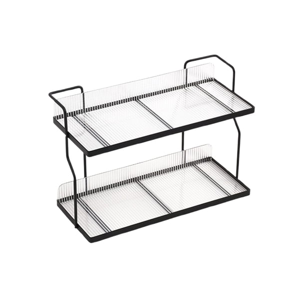 Leodye 1PCS Kitchen Countertop Multifunctional Spice Rack Multi-layer Storage Shelf for Spices Utensils and Kitchen Essentials Organizing -12.01*7.99*4.8in