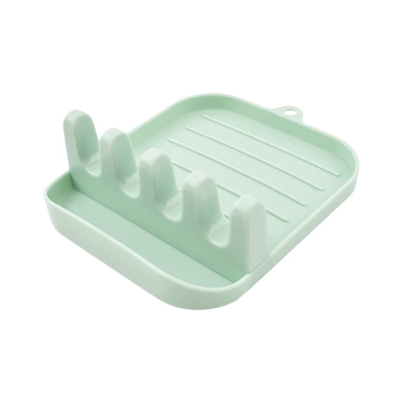 Leodye 1PCS Kitchen Utensil Organizer - with Draining Lid, Stores Spatulas, Chopsticks & Spoons -6.02x4.96x1.97in