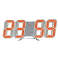 thumbnail image 1 of Leodye 1PCS LED Digital Wall Clock Glowing Night Mode Adjustable Electronic Table Clock Wall Decor for Living Room Bedroom and Home Decoration -9.3x3.3in, 1 of 5